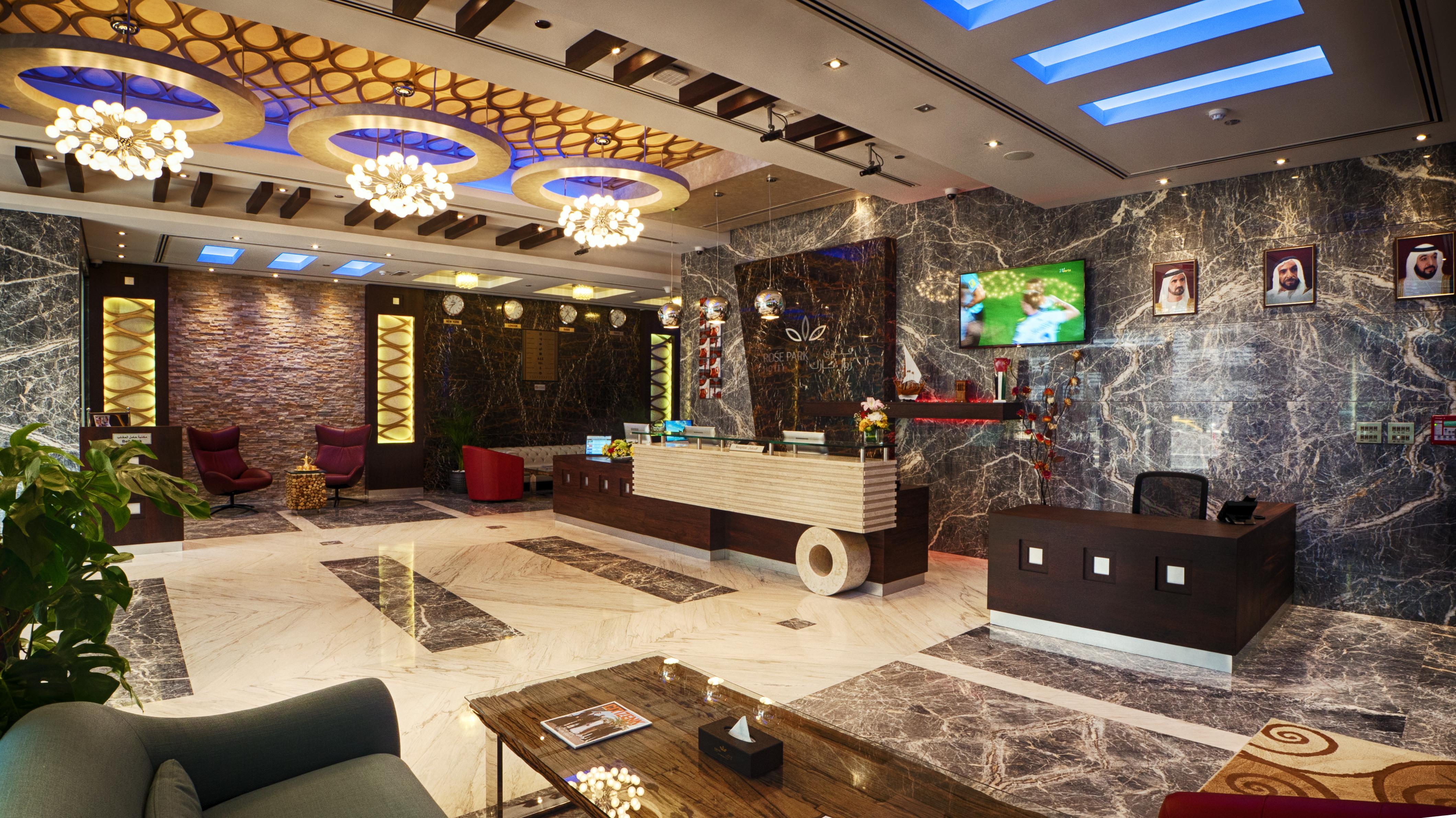 Rose Park Hotel - Al Barsha, Opposite Metro Station Dubai Buitenkant foto